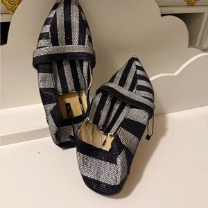 Stylish Black and White Women's Shoes